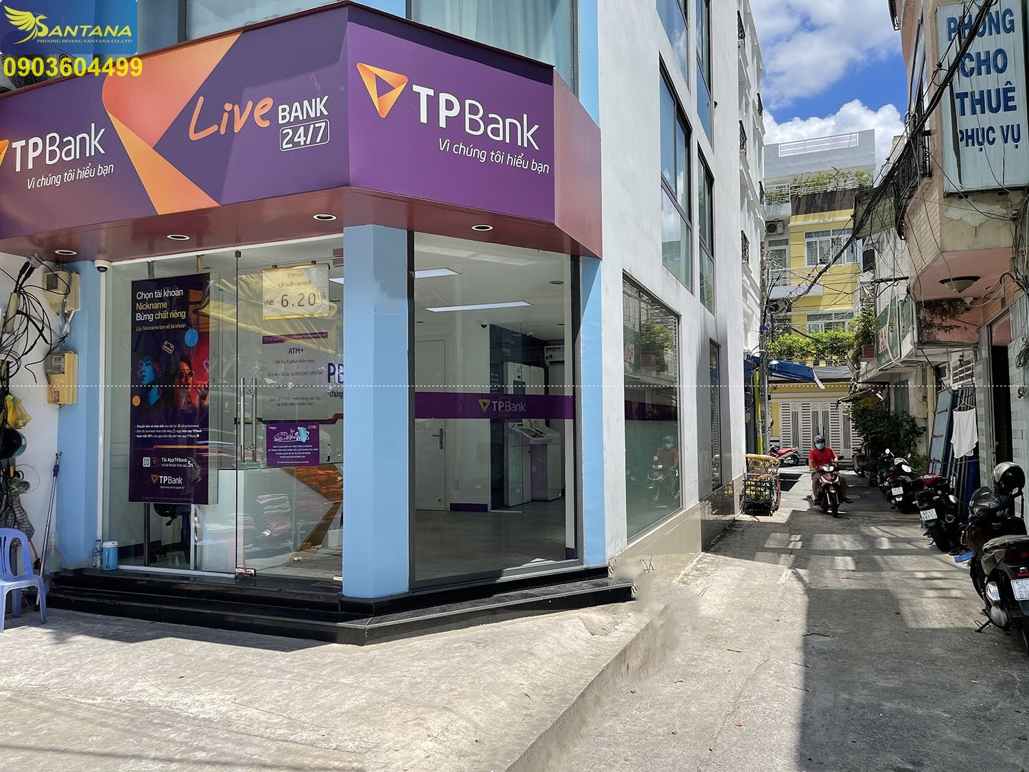 Bán nhà mặt tiền Đường Hoàng Hoa Thám, Quận Bình Thạnh tuyệt phẩm 4 lầu đang cho Ngân Hàng TPBank thuê