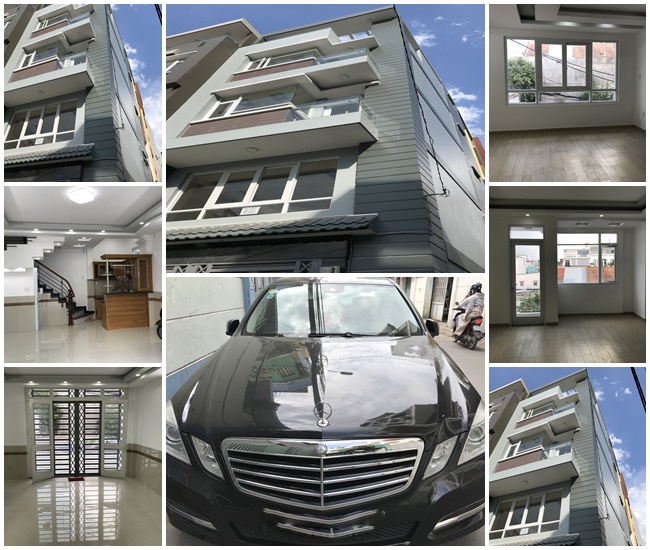 Bán nhà Phan Đăng Lưu, Quận Phú Nhuận tuyệt phẩm 4 lầu t.kế tuyệt đẹp hẻm ôtô 7 chỗ vào tận nhà
