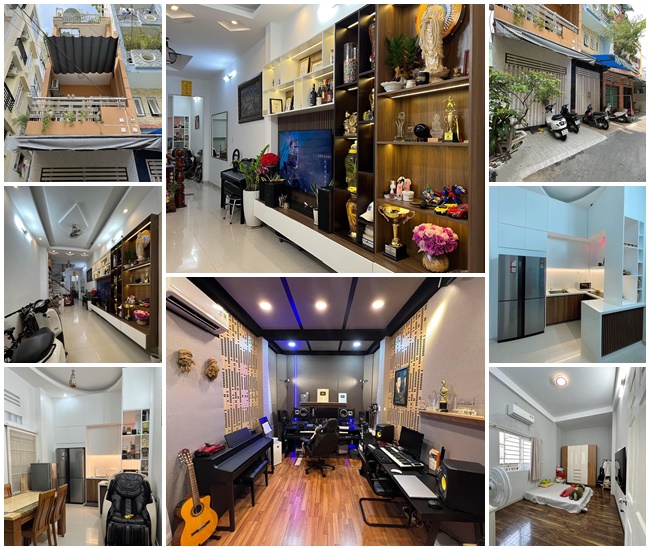 Bán nhà Đường Nguyễn Đình Chính, Quận Phú Nhuận tuyệt đẹp nhà phố 3 lầu, 4 phòng trong hẻm văn minh