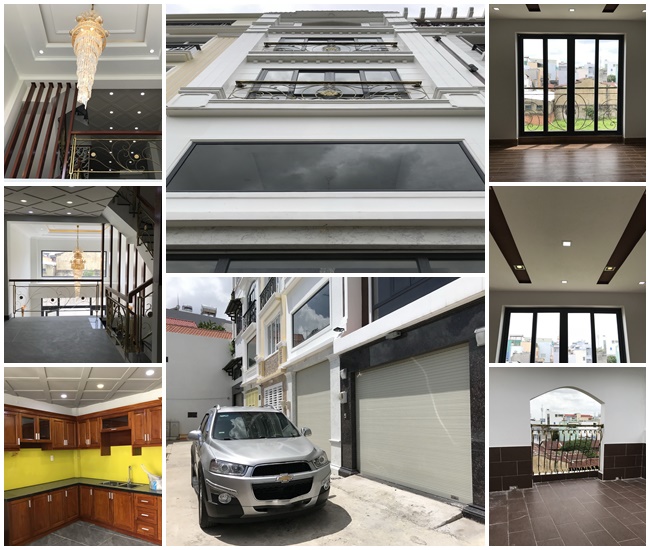 Nhà 3 lầu t.kế cổ điển Ý chuẩn 5* hẻm nội bộ 6m khu cao cấp Nơ Trang Long - Đang có HĐ thuê 25tr/tháng