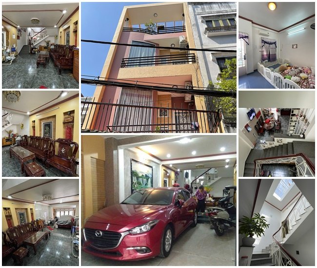 Bán nhà 3 lầu (4,2m x 20m) full nội thất hẻm 6m, có gara ôtô khu VIP Hoàng Hoa Thám, Bình Thạnh