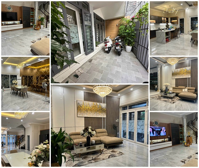Biệt thự 3 lầu (6,4x18-nở hậu) 5 phòng master, n.thất c.cấp, hẻm xe hơi khu cao cấp Võ Thị Sáu, Q.1