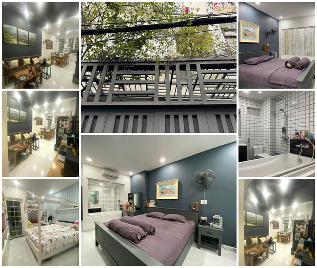 Nhà phố 1 lầu (3,5x17,25 = 60,4m2 công nhận đủ - vuông vức) hẻm đẹp Cô Giang - Gần Cầu Kiệu Quận 1