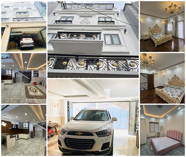 Biệt thự thiết kế tân cổ điển, full nội thất cao cấp xe hơi đổ trong nhà khu VIP Phạm Văn Hai